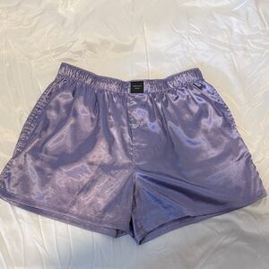 American Eagle Outfitters Glossy Purple Boxers